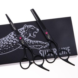 미용 가위 전문 고 6.0 인치 헤어 커팅 + 살롱 이발사 가게 [02 Down curved scissors] Professional Beauty Scissors 6.0 Inch Hair Cutting + Salon Barber Shop [02 Down Curved Scissors]