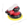 Professional Air Random Orbital Palm Sander, Heavy Duty Dual Action