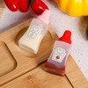 8 Botellas de Ketchup Mini para Apretar, 25 ml, Caja