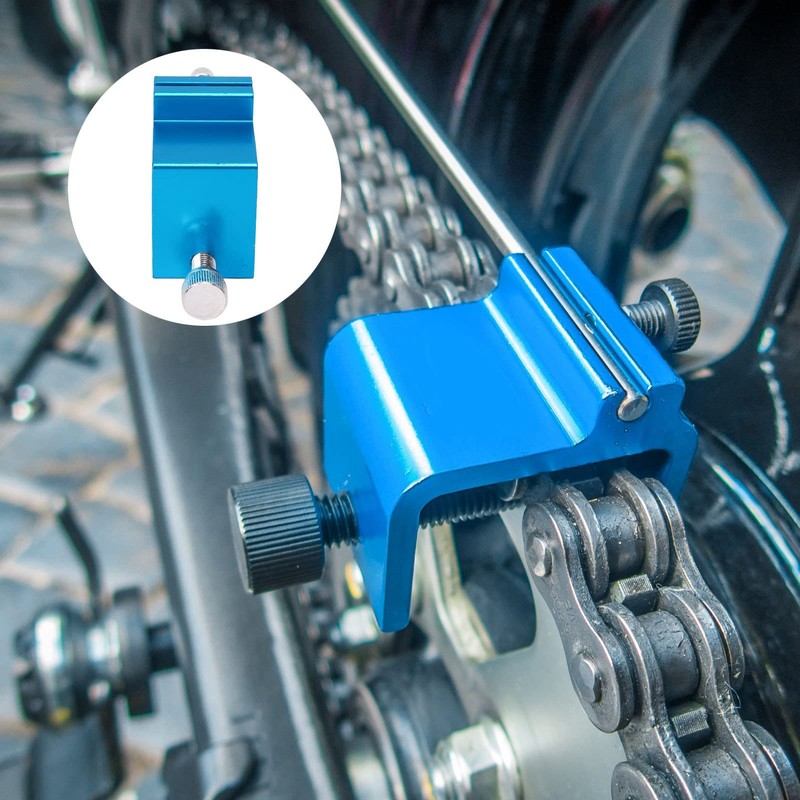 Keenso Universal Sprocket Chain Adjustment Tool, Accurate Rust Resistance Chain