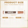 PATIKIL 4Pcs Furniture Markers Touch Up, Furniture Repair Kit Wood