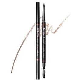 Lilybyred Skinny Mess Brow Pencil 0.06g, 03 Dark Brown, 1 piece / 릴리바이레드 스키니 메스 브로우 펜슬 0.06g, 03다크브라운, 1개
