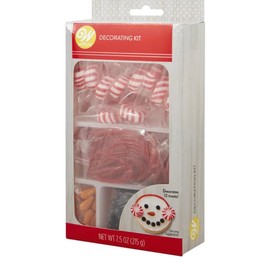 Snowman COokie & Cupcake Decorating Kit - Makes 12