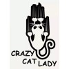 Egl CRAZY CAT LADY Vinyl Decal Car Window Wall Bumper