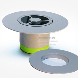 Dowon Drain Bathroom Drain Bathroom Veranda Sewer Odor Blocking Trap 65 Pie-ABS/Stink Bug Blocking / 도원드레인 화장실 배수구 욕실 베란다 하수구 냄새차단 트랩 65파이-ABS/악취 벌레 차단