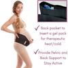 Adjustable Medium Maternity Back and Belly Support Belt for Active