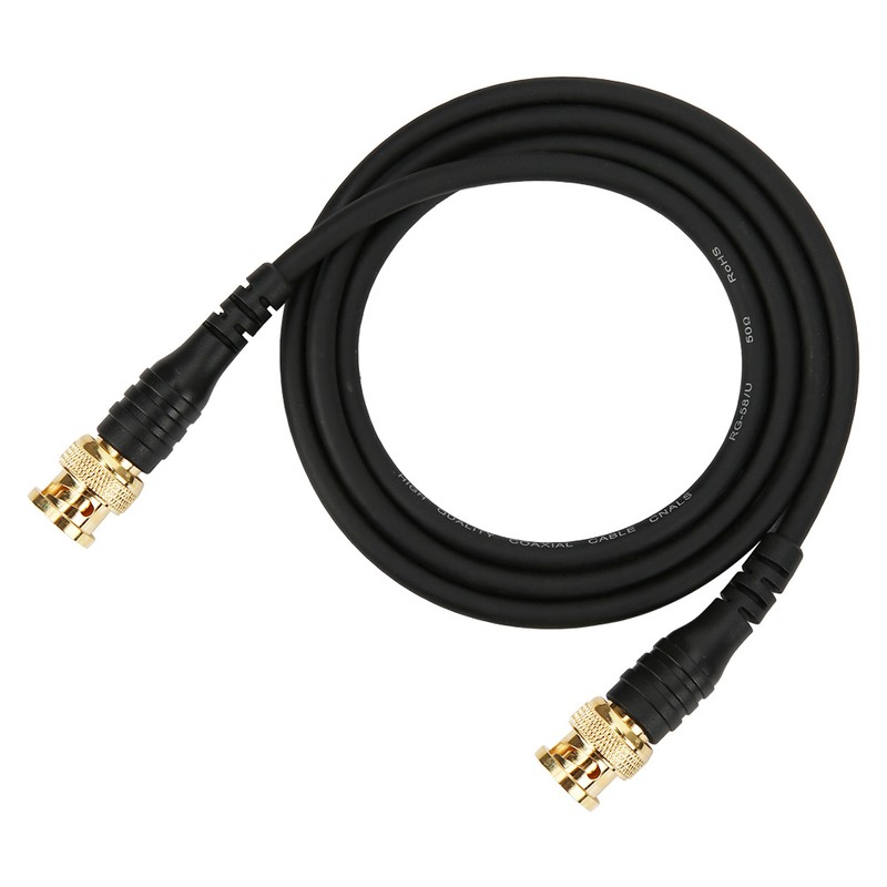 P1062 1m Pure Copper Plating BNC Plug to BNC Male