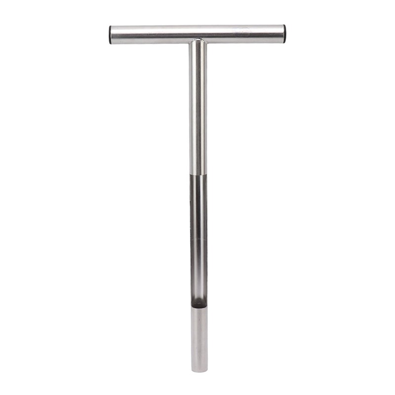 Soil Sampler Probe 304 Stainless Steel Protable T Handle Soil