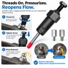 Lubrication Fitting Unclogger for Maintenance – Manual Metal Threaded Service