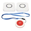 Wireless Caregiver Pager 2 for 1 Adjustable Volume Long Distance