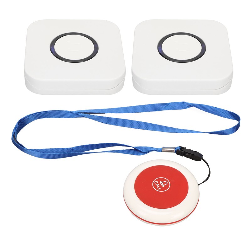 Wireless Caregiver Pager 2 for 1 Adjustable Volume Long Distance