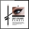 Erinde Black Eyeliner Pen Set, 2-in-1 Soft Eyeliner Pen &