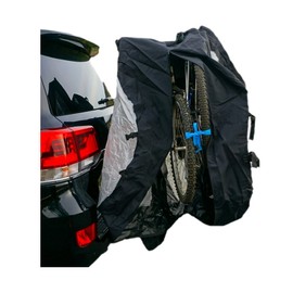 Formosa Covers Bike Cover for Car, Truck, RV, SUV Transport on Rack - Protection While You Roadtrip or Perfect for Home Storage, Reflectors 3 Sizes
