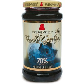 Zwergenwiese Organic Fruit Garden Spread Blueberry, 225 g