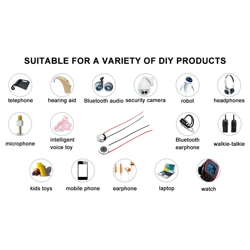 Fielect 2Pcs 0.5W 8 Ohm DIY Magnetic Speaker Arduino Round