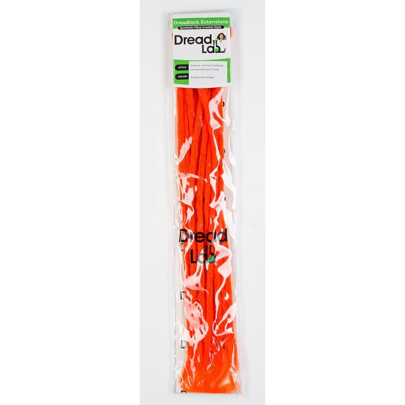 DreadLab - Synthetic Dreadlocks Crochet Extensions Pack of 10 Single