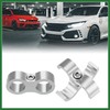 Motoforti 3pcs AN8 Car Hose Separator Clamp Fuel Line Connector