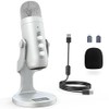 ZealSound - Micrófono de podcast para PC, micrófono USB con