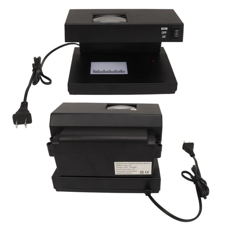 Counterfeit Bill Detector 9W UV Light Bill Money Detector Checker