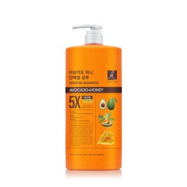 Elastine Avocado Honey 5X Protein Shampoo 1350ml / 엘라스틴 아보카도허니 5X 단백질 샴푸1350ml