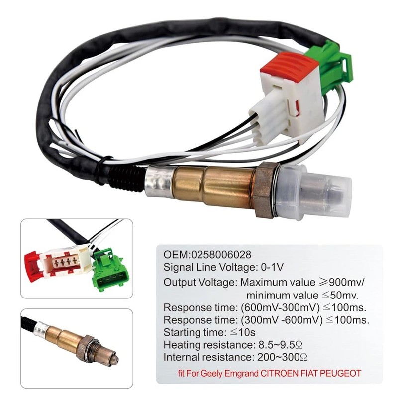 Genérico AFR Wideband-Gauge Watch with Broadband Lambda Sensor