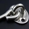 Domira Hook & Eye Latch - Heavy Duty Stainless Steel
