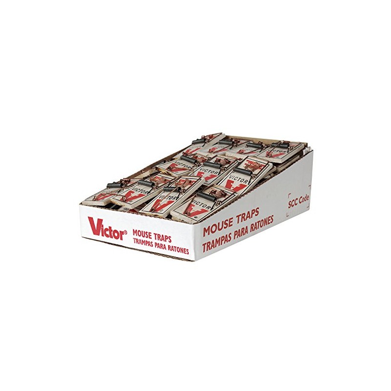 Victor Metal Pedal Mouse Trap (Pack of 72)