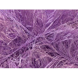 Large 100 Gram Skein Lilac Eyelash Yarn Fun Fur 164 Yards