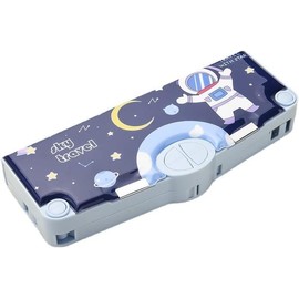 Rigwarl Cute Pencil Case for Girls Kawaii Pencil Case for Boys Pencil Case with Eraser, Sharpener, Tape, Ruler and More, Multicolor, Japanese