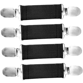 Ipetboom 4Pcs Winter Gloves Clips for Elastic Lost Mittens Holders Durable Non Slip Glove Clips for Lightweight and Portable Gloves Clip