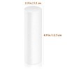 Hemobllo 6pcs White Foam Cylinders 12.5×3.5in – Kid-Safe Polystyrene Craft