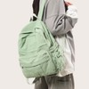 GAMLFL Canvas Backpack for Women Retro Aesthetic Rucksack Basic Backpack