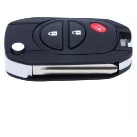 Unbranded Upgraded Flip Key Fob Replacement For GQ43VT20T G chip Toyota 2004-2018 Remote