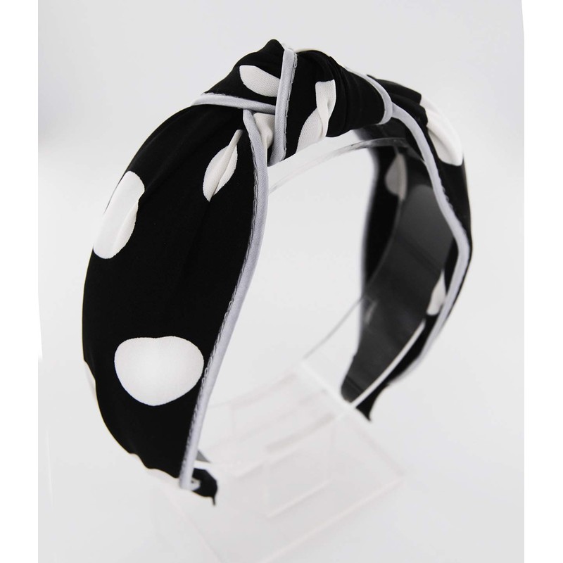 axy Wide Headband Series with Large Dots Hair Band Headband