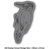Azeeda A8 'Woodpecker' Unmounted Rubber Stamp (RS00021622)