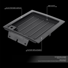 DNA MOTORING OE Style Upper Dash Panel Bezel Tray Compatible with 04-08 F150 / 06-08 Mark LT w/AUX Input, ZTL-Y-0307