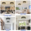 ZHU YAN LED Flush Mount Ceiling Light Fixture,Modern Hallway Light