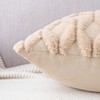 Madizz Set of 2 Soft Plush Short Wool Velvet Decorative