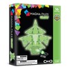 Magna-Tiles Glow - Juego de construcción magnética de 16 Piezas,