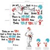 Runtoo Dr Seuss Wall Decals Inspirational Quotes Today You are