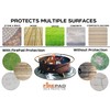 Newtex FirePad Deck Protector - Perfect for Fire Pits, BBQ,