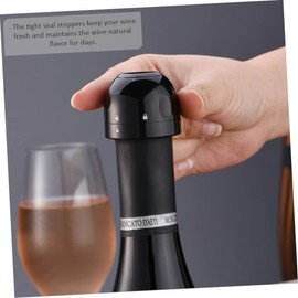 CENPEK 2PCS Champagne Stopper Reusable Sparkling Wine Stopper Champagne Bottle Stopper with Rotating Switch