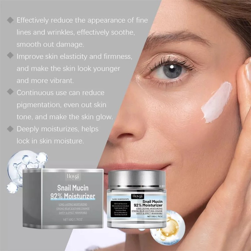 Xa Crema En Gel Facial Diaria Con Mucina De Caracol