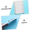 Baluue 2pcs Acrylic Lash Display Boards for Eyelash Extensions Lash