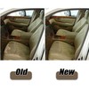 AOUTTUOA Passenger Bottom Perforated Leather Cover Tan Fit for Lexus