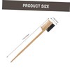 SAFIGLE 1pc Bamboo Eyebrow Brush Eyebrow and Lash Styling Tools