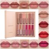 Set de 12 Lápices Labiales Líquidos Mate Aterciopelados