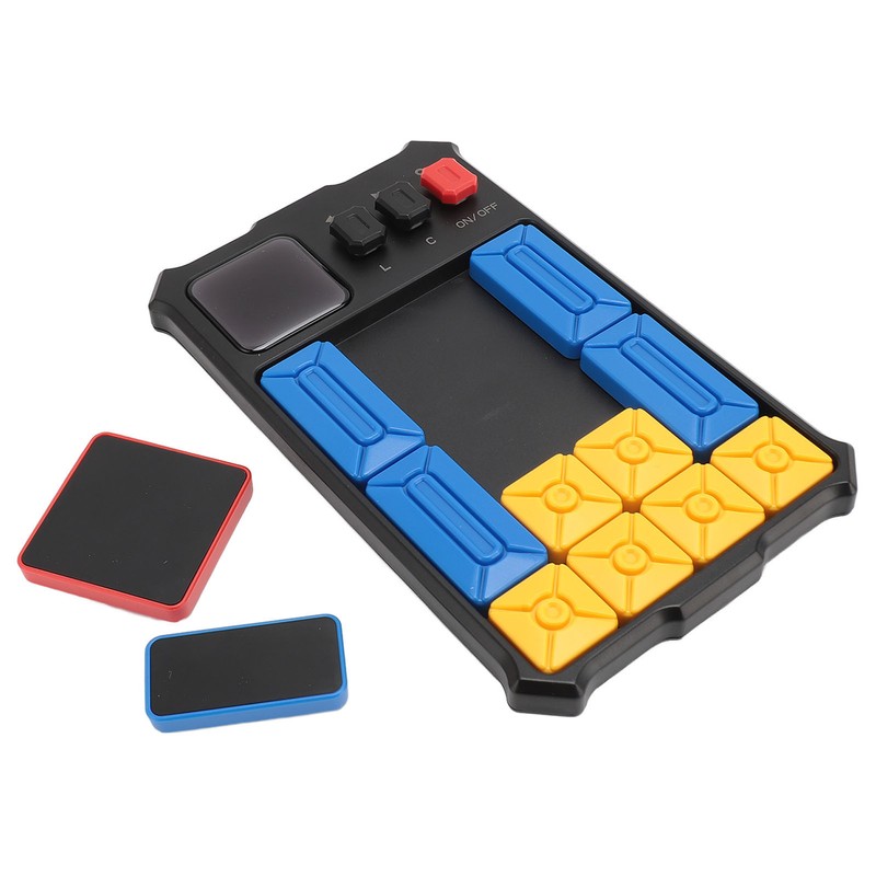 Electronic Slide Puzzle Game Over 500 Levels Educational Challenges Sliding