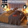 Heated Blanket King Size 90"x104", 6 Heat Levels, 10H Auto-Off,