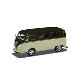Corgi VA14502 Volkswagen Campervan Type 2, Palm Green and Sand Green